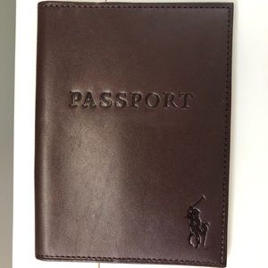 Ralph Lauren leather passport cover